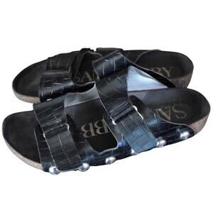 Sam and Libby studded footbed Studded sandals Women’s Size‎ 10